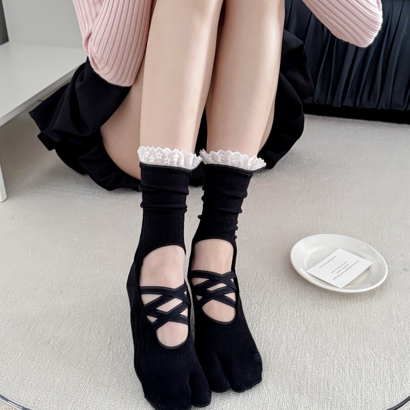Dantel Detaylı, Parmakları Ayr - Toe Sock Split incelemesi ve fiyatı